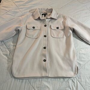 Forever 21 Cream Pea Coat